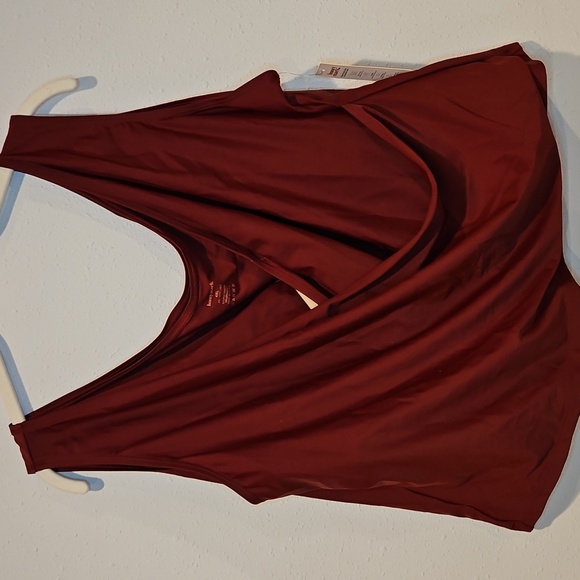 HONEY MARK SWIM SUGAR SKORT & BASIL WRAP SWIM TOP W BRA WOMEN Sz 4X 2 Piece NWT - Picture 5 of 12